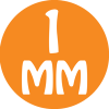 1 میلیمتر