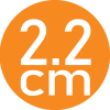 2.2 سانت