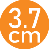 3.7 سانت