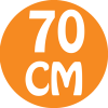 70 سانتی