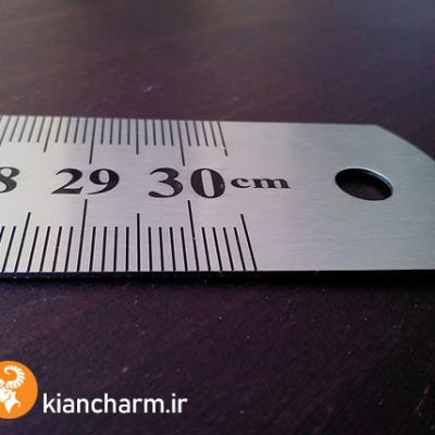 خط کش فلزی 30 سانتی