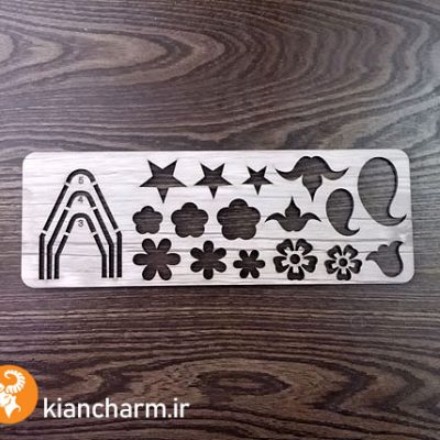 شابلون اشکال چرم دوزی