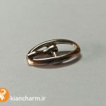 سگک تزئینی بیضی مینیمال