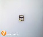سگک تزئینی گلدانی مینیمال برنزی
