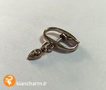 سگک تزئینی با آویز قطره‌ آنتیک