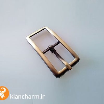 سگک کمربند زنانه مستطیل برنزی